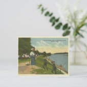 ヴィンテージボイブランアイランドデトロイトミシガン ポストカード (スタンド正面)