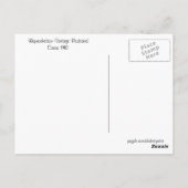 ヴィンテージボイブランアイランドデトロイトミシガン ポストカード (裏面)