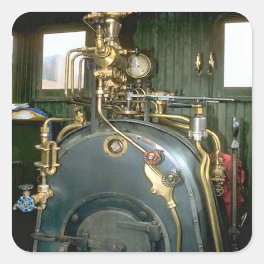 ヴィンテージボイラー スクエアシール (正面)