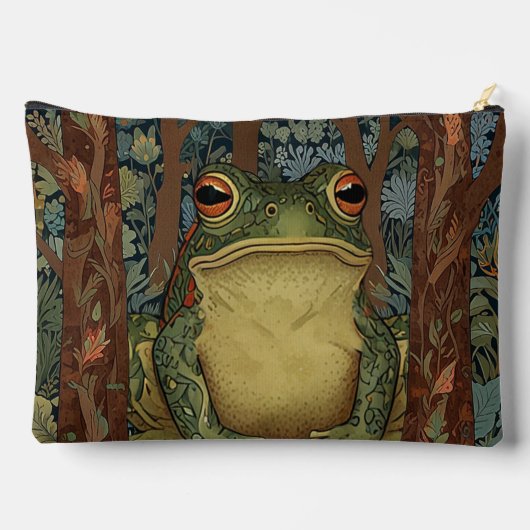 ヴィンテージボウホフォレストカエル アクセサリーポーチ (裏面)