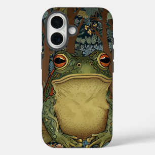ヴィンテージボウホフォレストカエル iPhone 16ケース