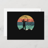 ヴィンテージボウマンレトロアーチェリーow矢印アーチャーギフト ポストカード (正面/裏面)