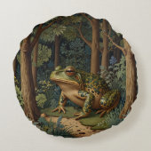 ヴィンテージボオガエル樹林林 ラウンドクッション (裏面)