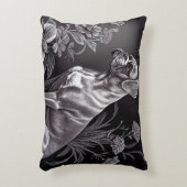 ヴィンテージボクサードッグ(フローラモチーフ) |アクセント枕 アクセントクッション (正面(垂直))