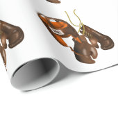 ヴィンテージボクシング用手袋及びヘルメット ラッピングペーパー (ロールコーナー)