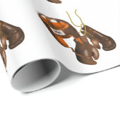 ヴィンテージボクシング用手袋及びヘルメット ラッピングペーパー (ロールコーナー)