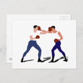 ヴィンテージボクシング贈与 ポストカード (正面/裏面)