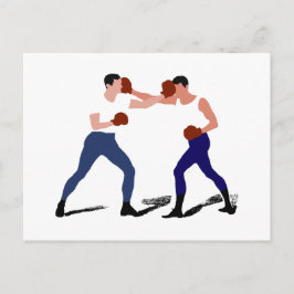 ヴィンテージボクシング贈与 ポストカード