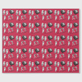 ヴィンテージボクシング贈与 ラッピングペーパー (フラット)