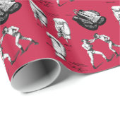ヴィンテージボクシング贈与 ラッピングペーパー (ロールコーナー)