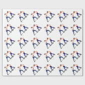 ヴィンテージボクシング贈与 ラッピングペーパー (フラット)