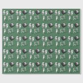 ヴィンテージボクシング贈与 ラッピングペーパー (フラット)