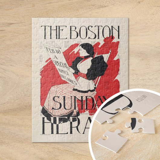 ヴィンテージボストンサンデーヘラルドウィメンズエディション ジグソーパズル