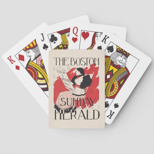 ヴィンテージボストンサンデーヘラルドウィメンズエディション トランプ (裏面)