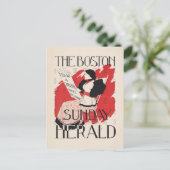 ヴィンテージボストンサンデーヘラルドウィメンズエディション ポストカード (スタンド正面)