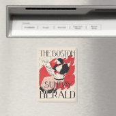 ヴィンテージボストンサンデーヘラルドウィメンズエディション マグネット (インサイチュ (食洗機))