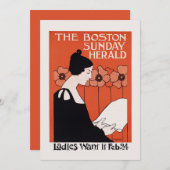 ヴィンテージボストンサンデーヘラルド (正面/裏面)