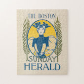 ヴィンテージボストンサンデーヘラルド ジグソーパズル (縦)