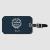 ヴィンテージボストンシティシールカスタム ラゲッジタグ (正面横)