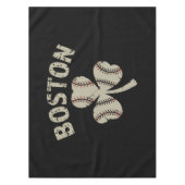 ヴィンテージボストンセントパトリックの日アイリッシュシャムロック テーブルクロス (正面)