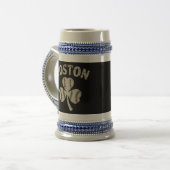 ヴィンテージボストンセントパトリックの日アイリッシュシャムロック ビールジョッキ (正面左)