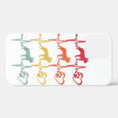 ヴィンテージボストンテリアードッグハートビートポーレトロ Case-Mate iPhoneケース (裏面 (横))