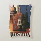 ヴィンテージボストンマサチューセッツ州ポールリバーズライド アクセントクッション (裏面(縦))