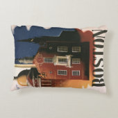 ヴィンテージボストンマサチューセッツ州ポールリバーズライド アクセントクッション (裏面)
