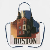 ヴィンテージボストンマサチューセッツ州ポールリバーズライド エプロン (正面)