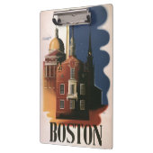 ヴィンテージボストンマサチューセッツ州ポールリバーズライド クリップボード (左)