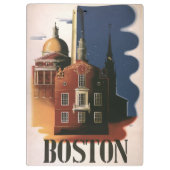 ヴィンテージボストンマサチューセッツ州ポールリバーズライド クリップボード (裏面)