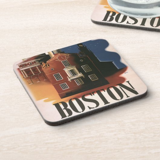 ヴィンテージボストンマサチューセッツ州ポールリバーズライド コースター (左側)