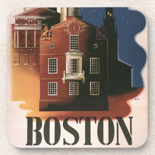 ヴィンテージボストンマサチューセッツ州ポールリバーズライド コースター (正面)