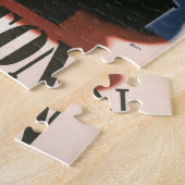 ヴィンテージボストンマサチューセッツ州ポールリバーズライド ジグソーパズル (側面)