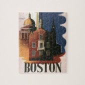 ヴィンテージボストンマサチューセッツ州ポールリバーズライド ジグソーパズル (縦)