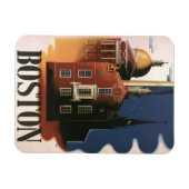 ヴィンテージボストンマサチューセッツ州ポールリバーズライド マグネット (横)