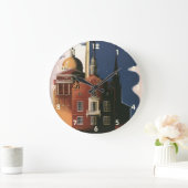 ヴィンテージボストンマサチューセッツ州ポールリバーズライド ラージ壁時計 (ホーム)