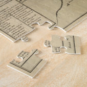 ヴィンテージボストン革命戦争の地図(1775) ジグソーパズル (側面)