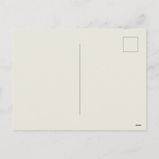 ヴィンテージボタニカルイラストレーションホリディハガキ シーズンポストカード (裏面)