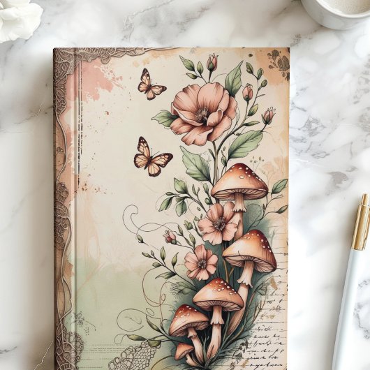 ヴィンテージボタニカルウィススクラップブック紙