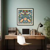 ヴィンテージボタニカルウォールアートパターン – ウィリアム・モリス ポスター