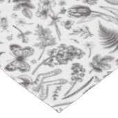 ヴィンテージボタニカルガーデンバニー蝶イースター テーブルクロス (アングル)