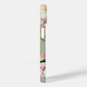 ヴィンテージボタニカルバラパステルグリーン&ピンク Case-Mate iPhoneケース (裏面 / 右)