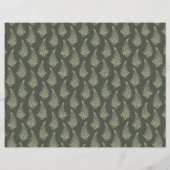 ヴィンテージボタニカルピンクローズ&バタフライエフェメラ (裏面)