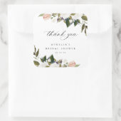 ヴィンテージボタニカルフローラありがとう スクエアシール (バッグ)