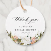 ヴィンテージボタニカルフローラありがとう フェイバータグ (正面)