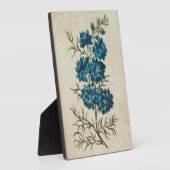 ヴィンテージボタニカルフローラダブルラークスパー フォトプラーク (側面)