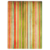 ヴィンテージボタニカルフローラローレストナイラストレーション クリップボード (裏面)