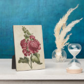 ヴィンテージボタニカルフローラ葵 フォトプラーク (側面)