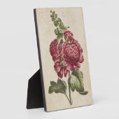 ヴィンテージボタニカルフローラ葵 フォトプラーク (側面)